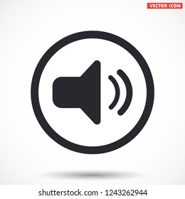 sound vector icon 10 eps