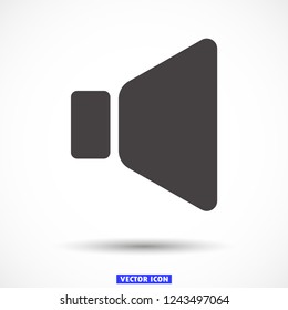 sound vector icon 10 eps