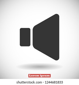 sound vector icon 10 eps