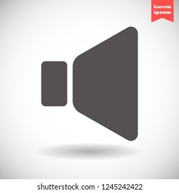 sound vector icon 10 eps