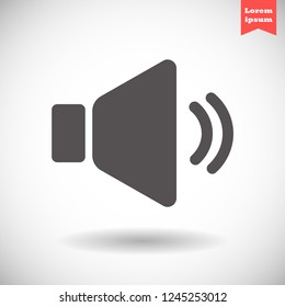 sound vector icon 10 eps