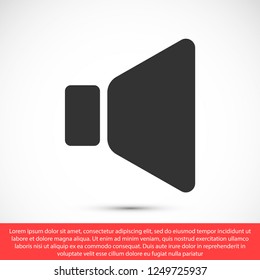 sound vector icon 10 eps