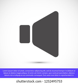 sound vector icon 10 eps