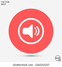 sound vector icon 10 eps