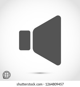 sound vector icon 10 eps