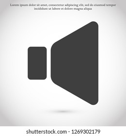 sound vector icon 10 eps