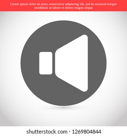 sound vector icon 10 eps