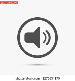 sound vector icon 10 eps