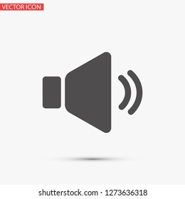 sound vector icon 10 eps