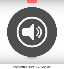 sound vector icon 10 eps