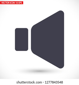 sound vector icon 10 eps