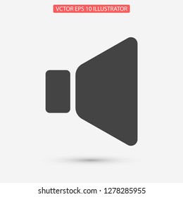 sound vector icon 10 eps