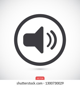 sound vector icon 10 eps