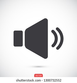 sound vector icon 10 eps