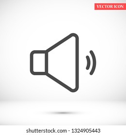 sound vector icon 10 eps