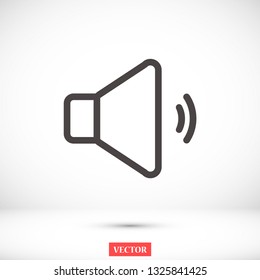 sound vector icon 10 eps