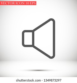 sound vector icon 10 eps
