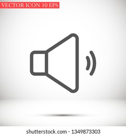 sound vector icon 10 eps