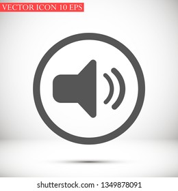 sound vector icon 10 eps