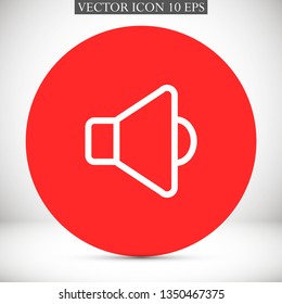 sound vector icon 10 eps