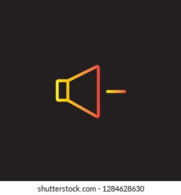 Sound vector icon