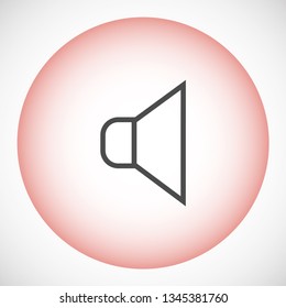sound vector icon
