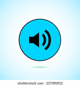 Sound vector icon
