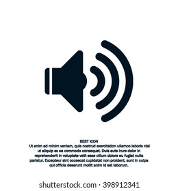 SOUND VECTOR ICON