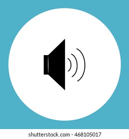 Sound vector icon