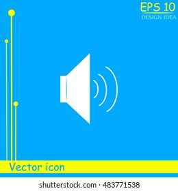 Sound vector icon