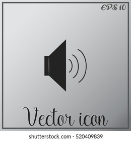 Sound vector icon