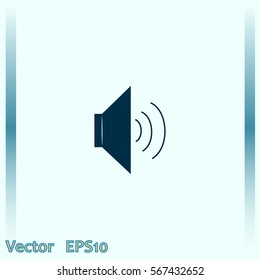 Sound vector icon