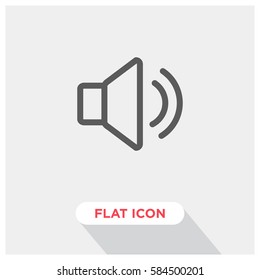Sound vector icon