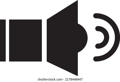 SOUND VECTOR ICON ILLUSTRATION ON WHITE BACKGROUND..eps

