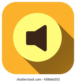 Sound vector icon, Megaphone symbol for your design, logo, application, UI, website