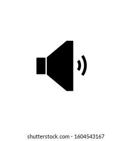 Sound vector icon, music volume symbol. Modern, simple flat vector illustration for web site or mobile app