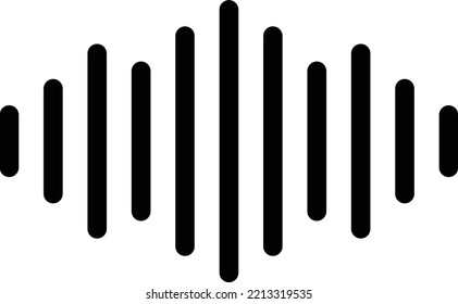 sound Vector illustration on a transparent background. Premium quality symmbols. Glyphs vector icons for concept and graphic design. 

