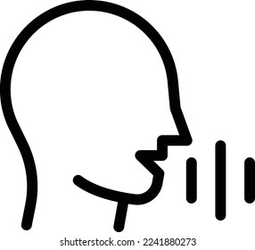 sound Vector illustration on a transparent background. Premium quality symmbols. Thin line vector icons for concept and graphic design.