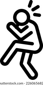 ilustración de sonido Vector en un fondo transparente. Símbolos de calidad superior. Iconos vectoriales de línea delgada para el diseño de conceptos y gráficos. 

