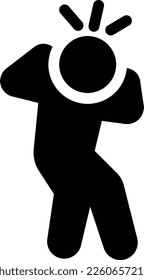 ilustración de sonido Vector en un fondo transparente. Símbolos de calidad superior. Iconos vectoriales de glifos para diseño de conceptos y gráficos.