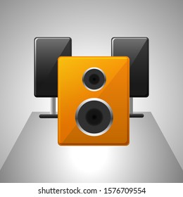 sound vector isolated design, sound illustration design.