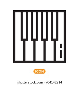 Sound Vector Symbol. Line style flat icon. Vector Icon