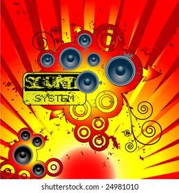 Sound vision illustration