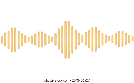 Sound voice amplitude. vector illustration