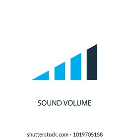 Sound volume icon.