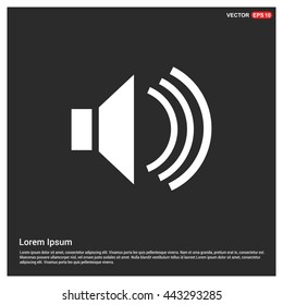 Sound volume icon
