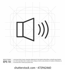 Sound volume icon