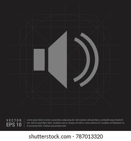 Sound volume icon