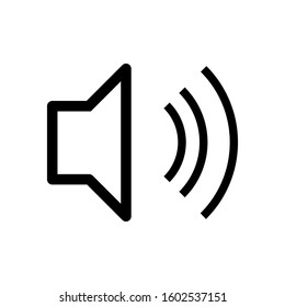 sound volume icon design vector template