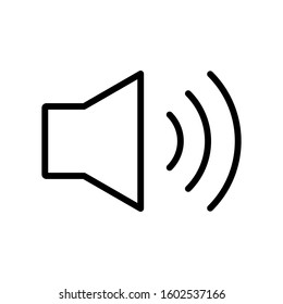 sound volume icon design vector template